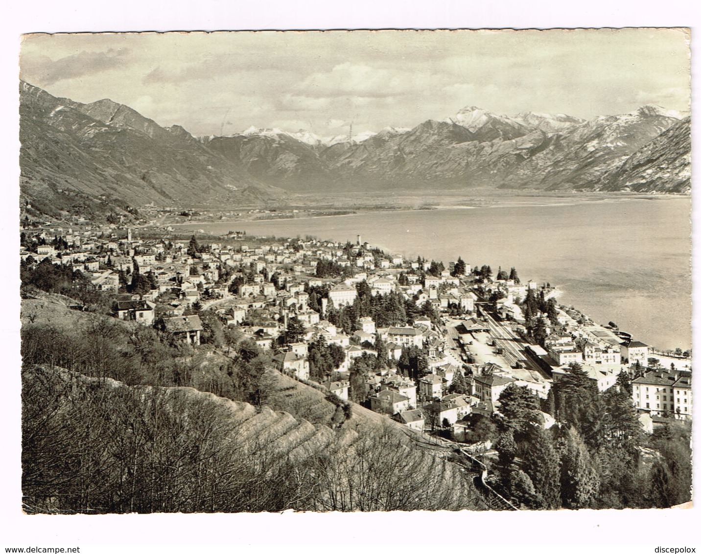 V5128 Locarno - Lago Maggiore - Panorama / Viaggiata 1962 - Locarno