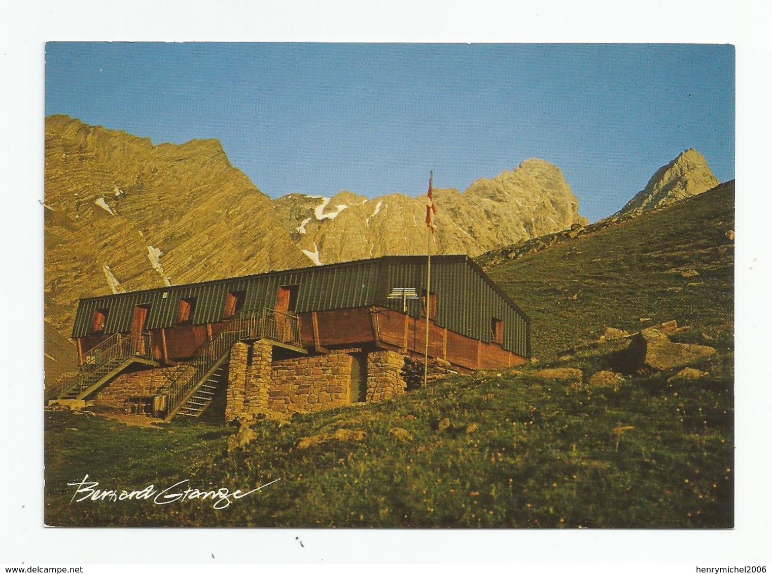 73 Savoie Valloire Refuge Des Aiguilles D'arves Ed Bernard Grange - Andere & Zonder Classificatie