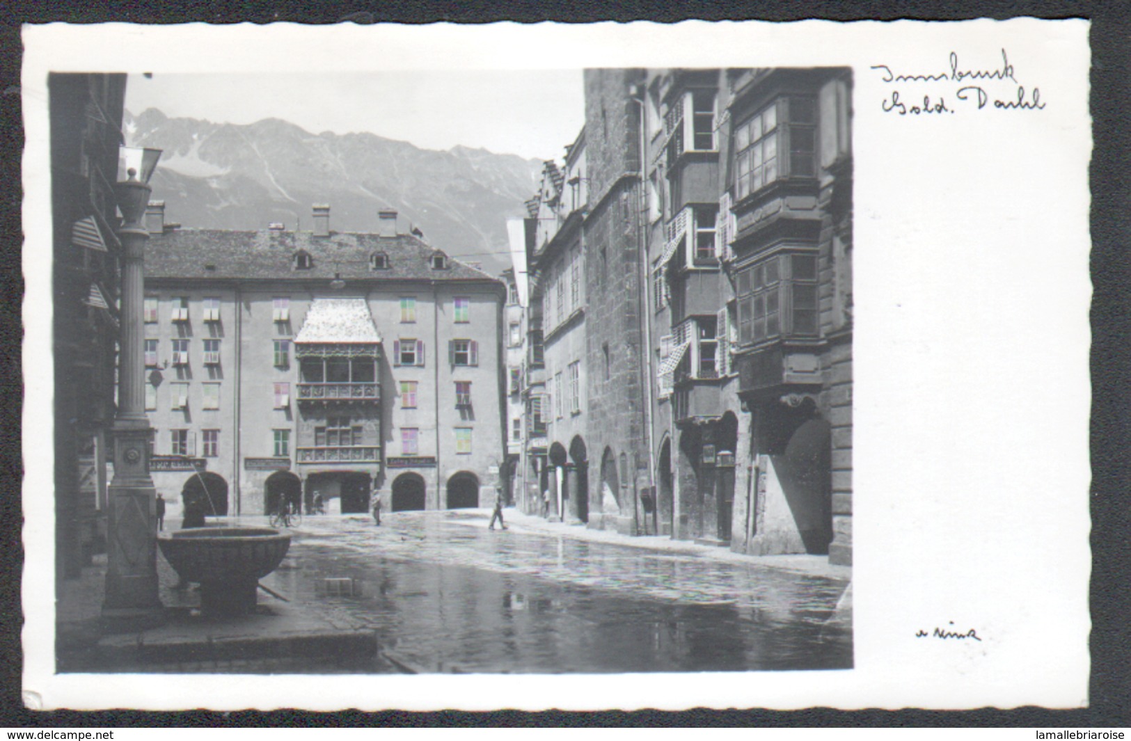 Autriche, Innsbruck,  Carte Hpoto De Adolf Kunz - Innsbruck