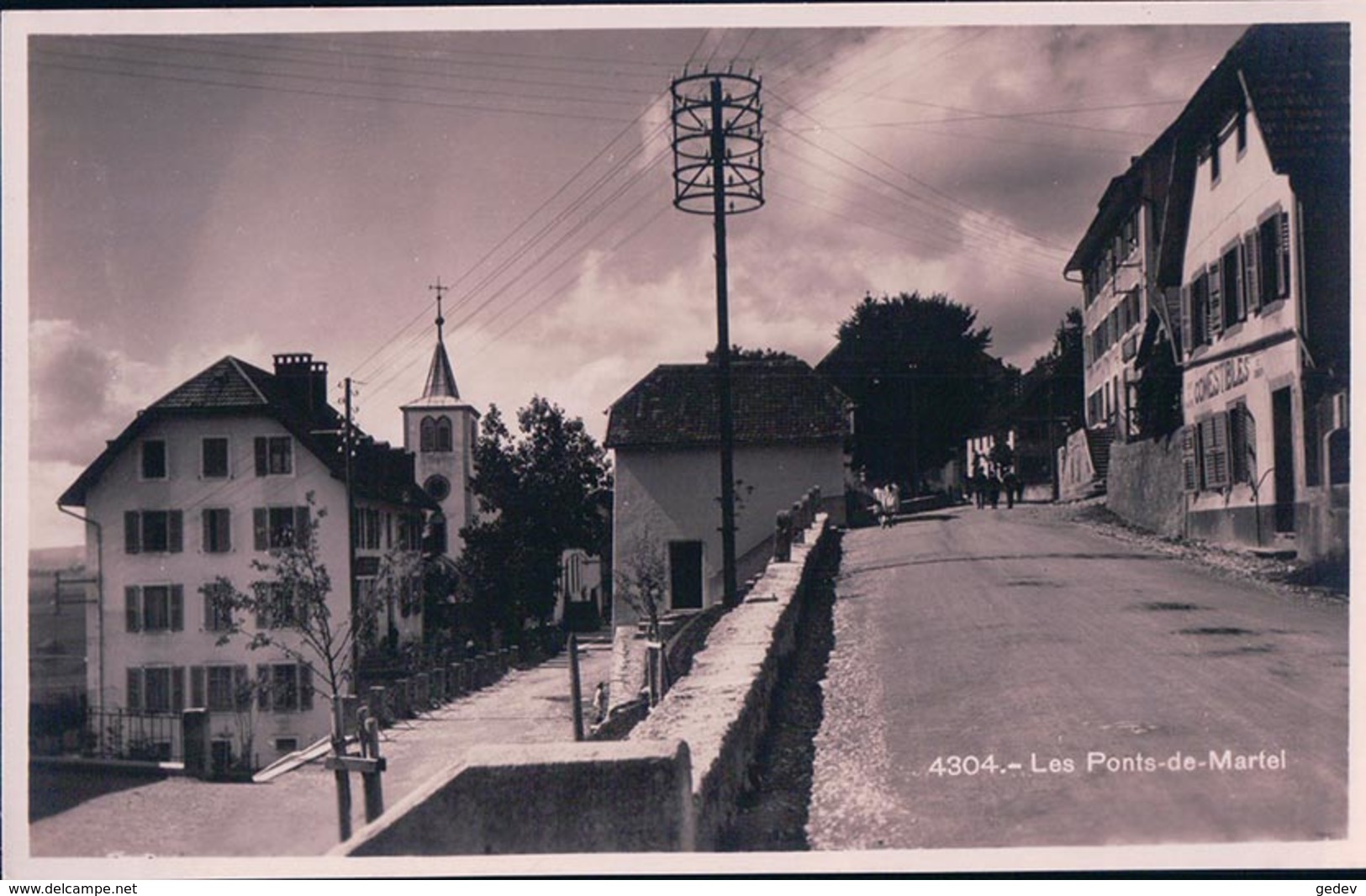 Les Ponts De Martel NE, Magasin Comestibles (4304) - Ponts-de-Martel