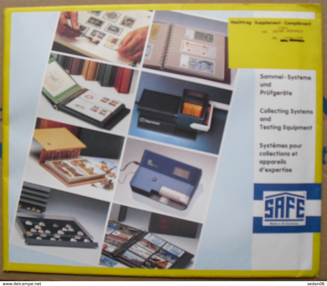 SAFE/I.D. - Jeu MONACO 1991 - Pre-printed Pages