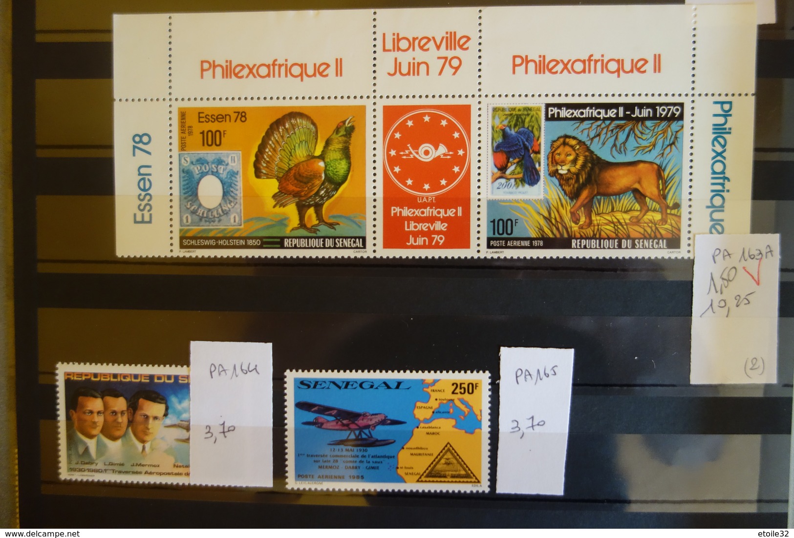 republique du SENEGAL DE 1960 a 1990 ** mnh