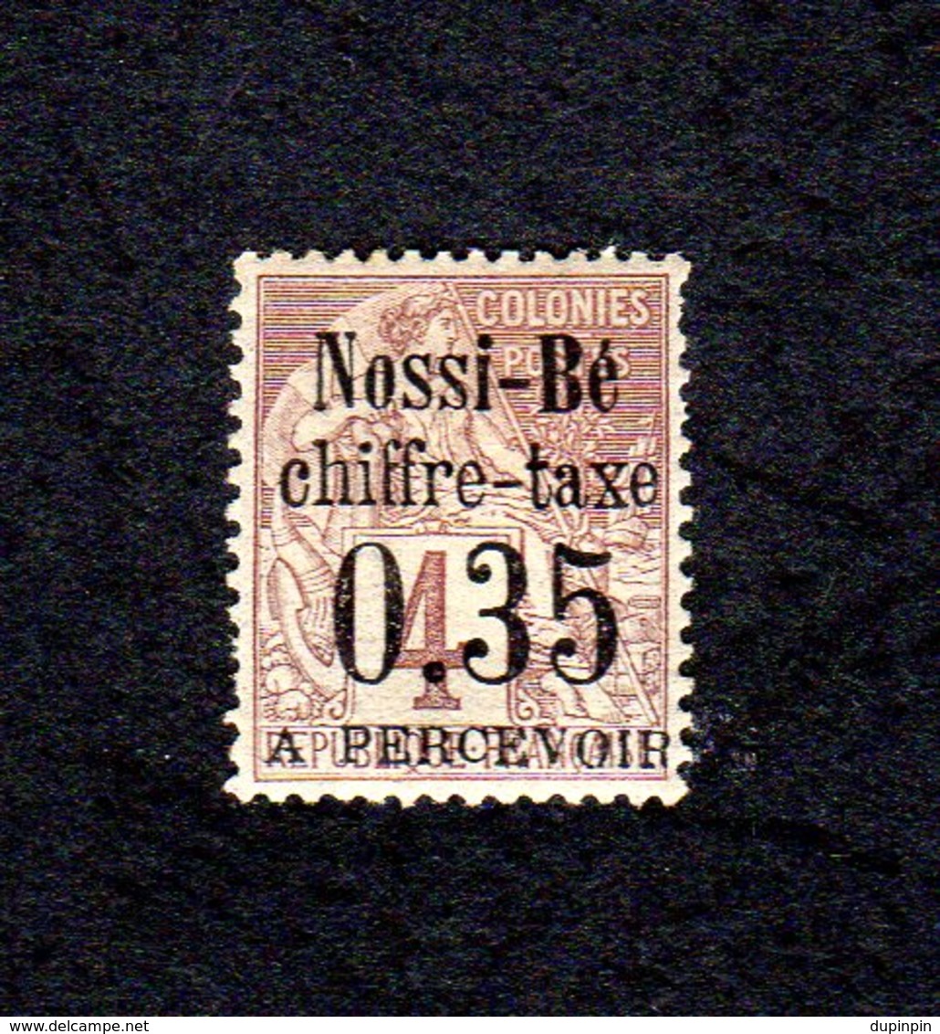 Nossi-Bé - Chiffre-taxe 0,35 Neuf Avec Charnière - Unused Stamps