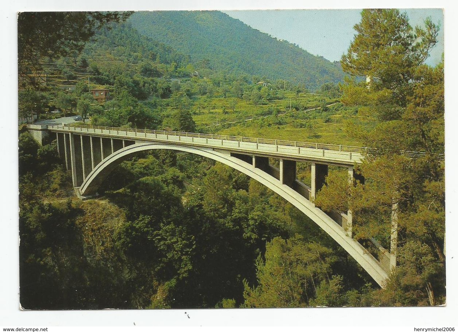 06 St Blaise Le Viaduc D'une Seule Arche En Béton 80 M De Portée - Autres & Non Classés