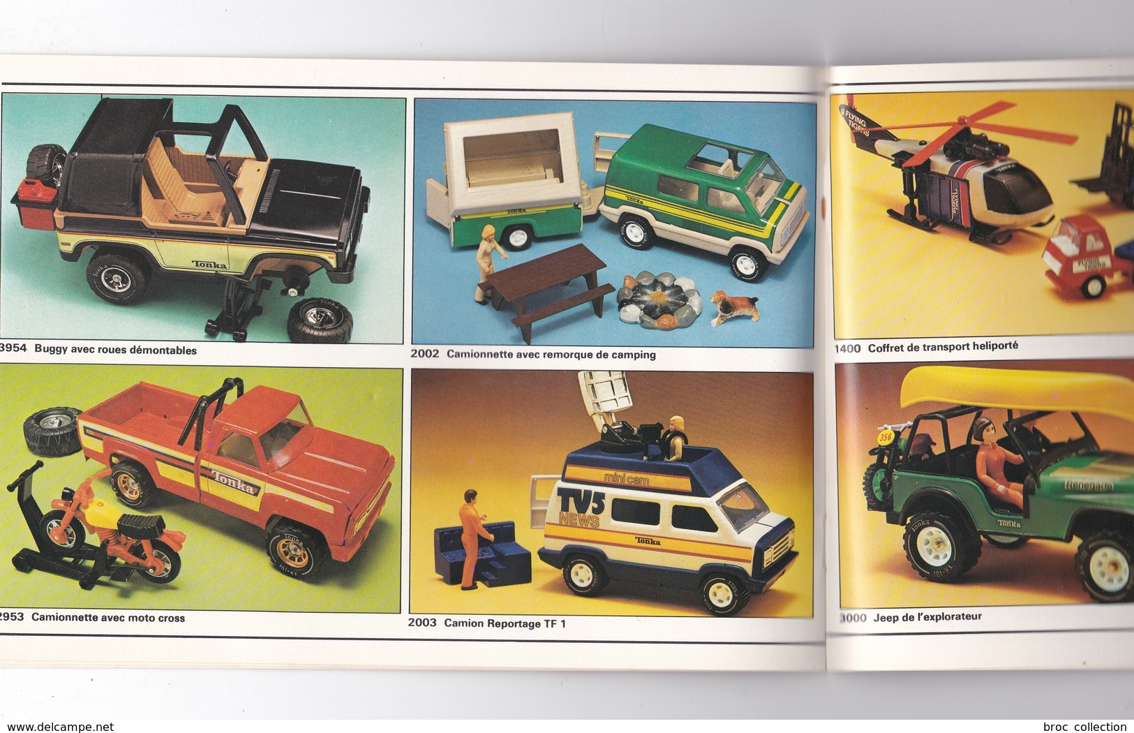 Catalogue Tonka, Petites Voitures, Miniatures, Camions, Jouets - Catalogues & Prospectus