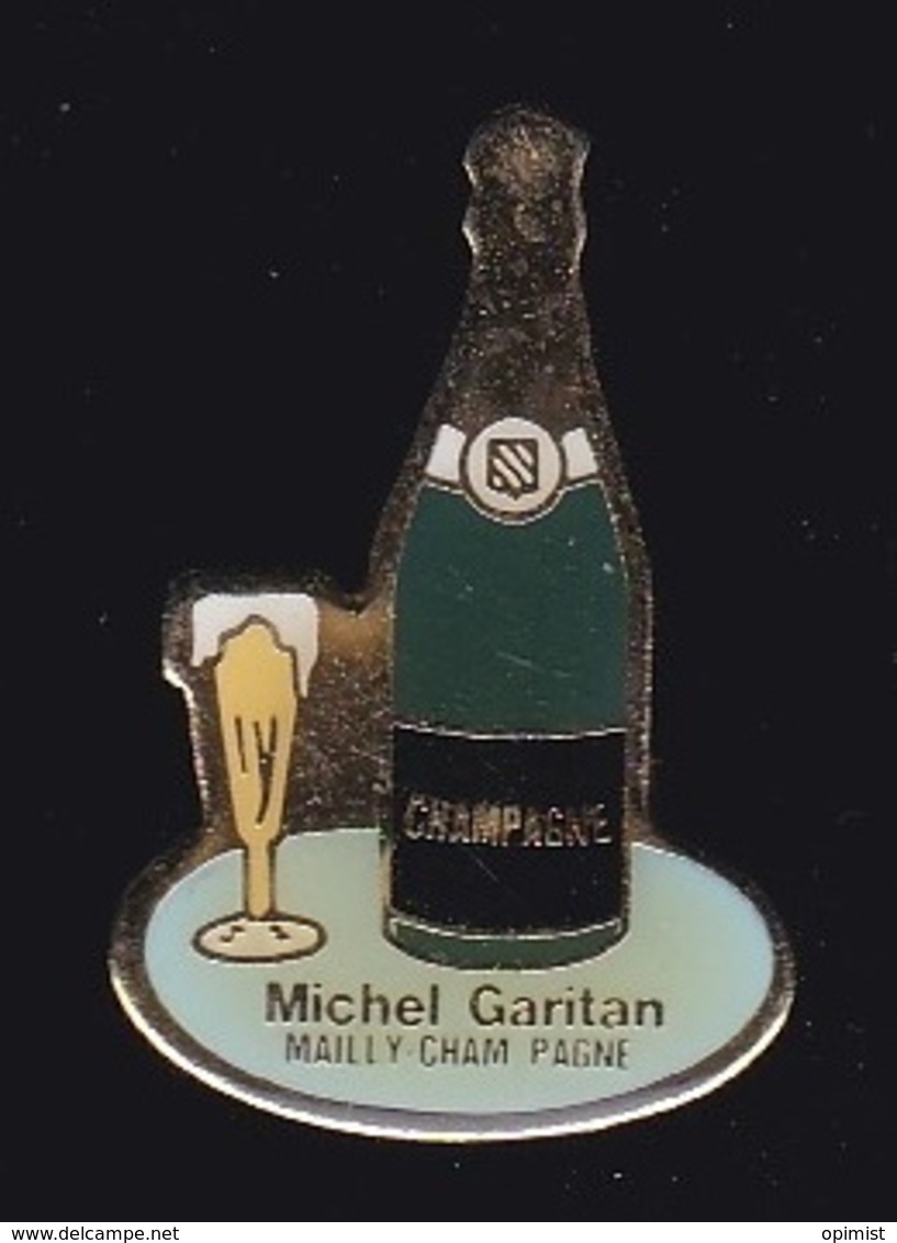 63736- Pin's-Garitan Michel, Mailly-Champagne - Boissons