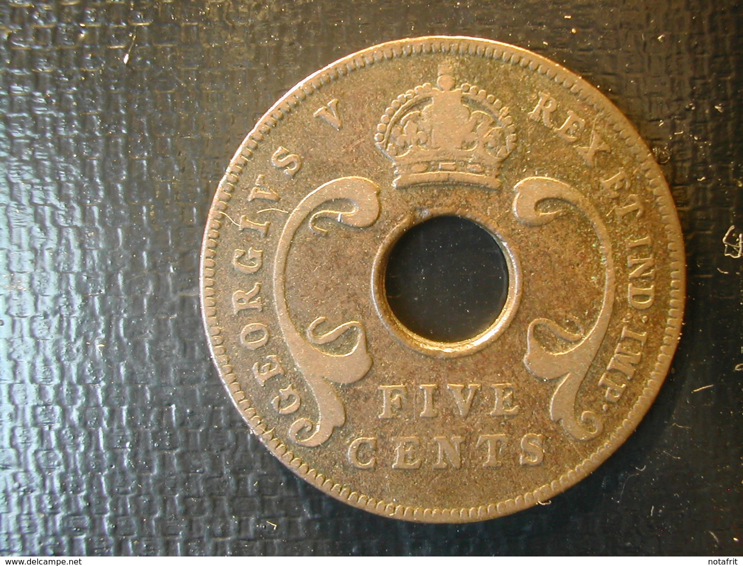 East Oost Africa  1924  5 Cents - British Colony