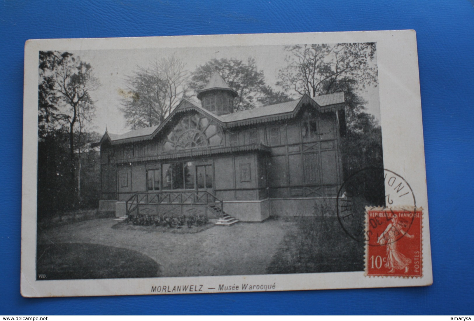 Musée Royal De Mariemont à Morlanwelz,Province De Hainaut(Région Wallonne Belgique)CPA Carte Postale Pr Panzoult L'Isle - Morlanwelz