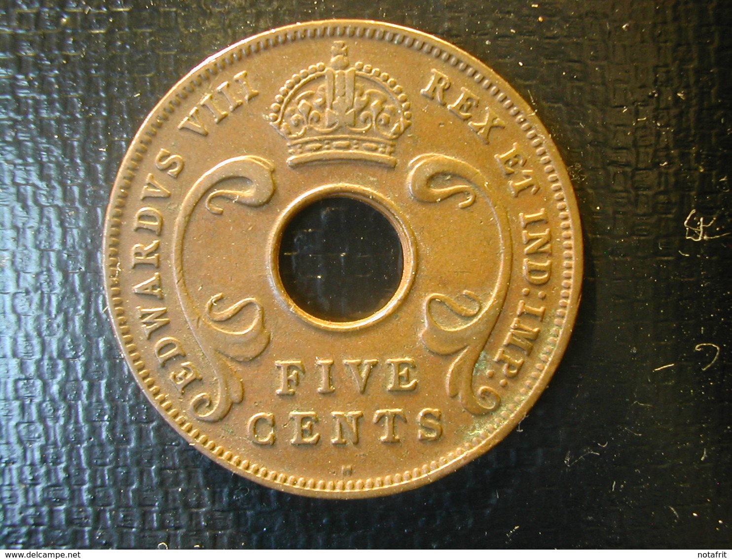 East Oost Africa  5 Cent 1936  H - Britse Kolonie