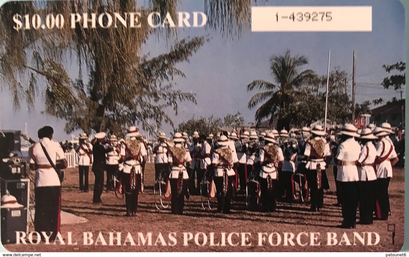 BAHAMAS  -  Phonecard  -  Batelco  -  Royal Bahamas Police Force Band  -  $ 10 - Bahamas