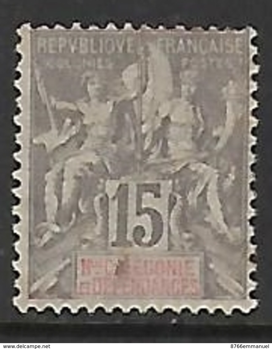 NOUVELLE-CALEDONIE N°61 NSG - Unused Stamps