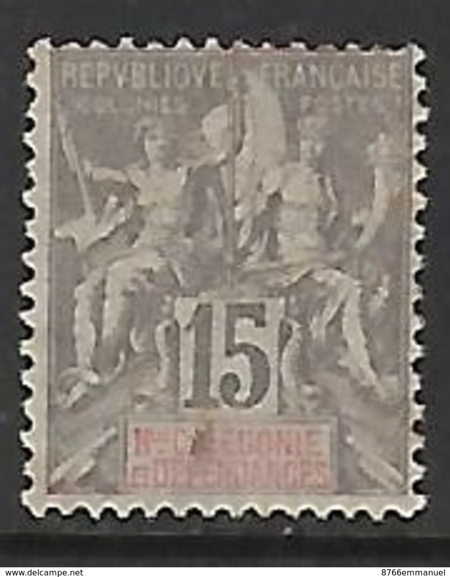 NOUVELLE-CALEDONIE N°61 NSG - Neufs