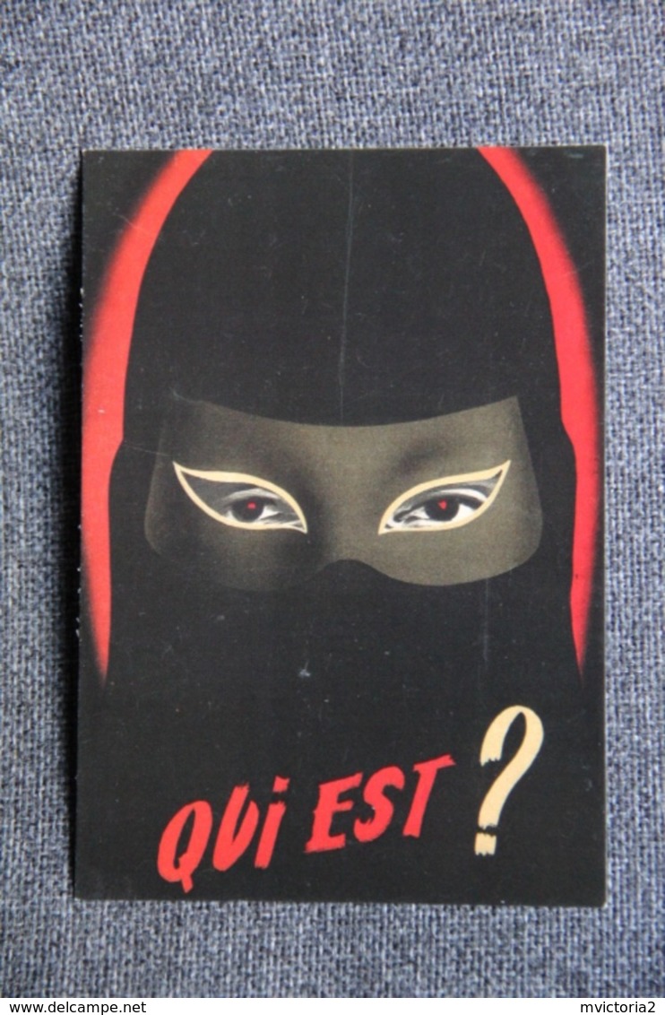 Qui Est FANTOMAS ? - Posters Op Kaarten