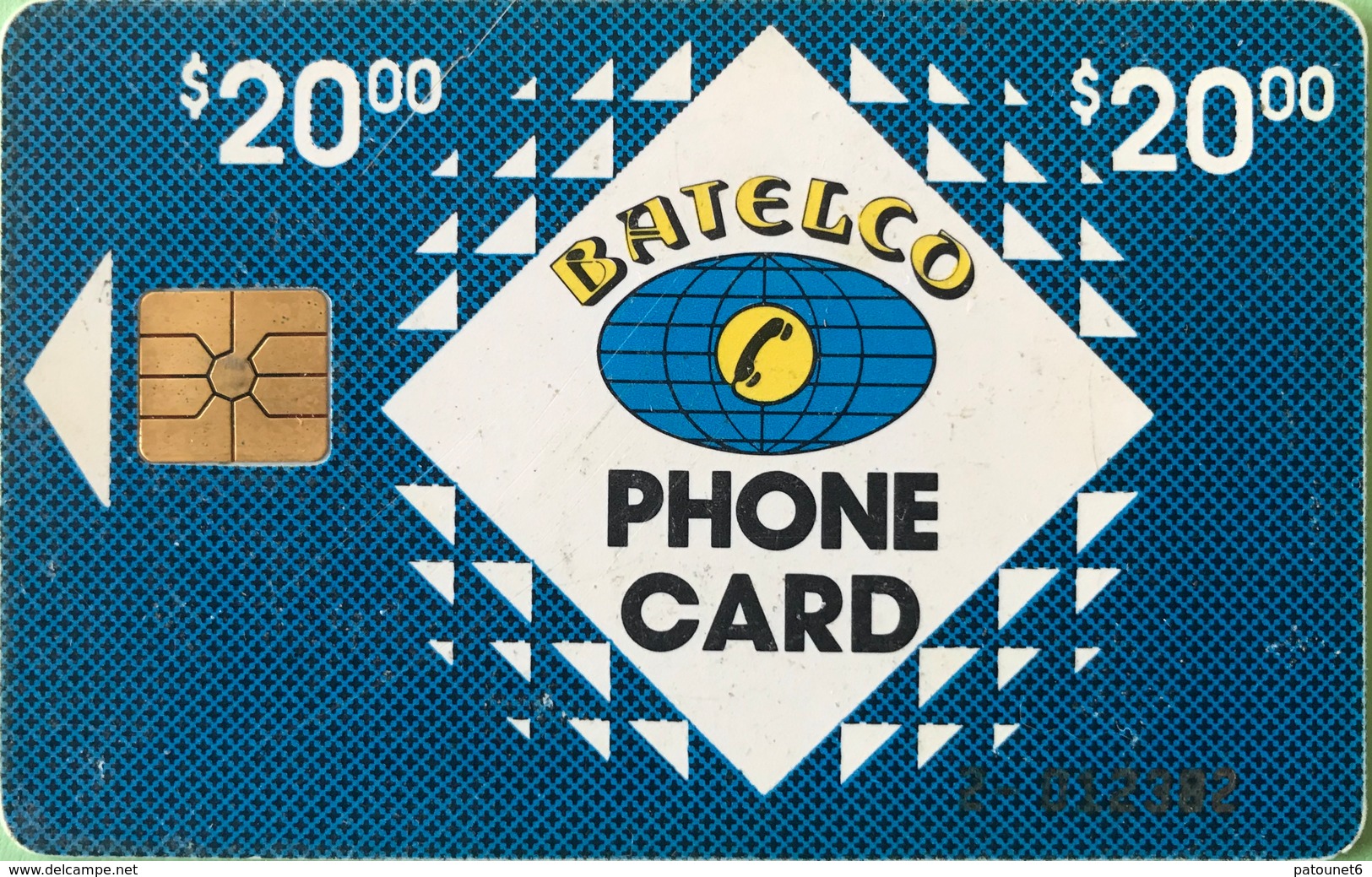 BAHAMAS  -  Phonecard  -  Batelco  - Plage  -  $ 20 - Bahamas