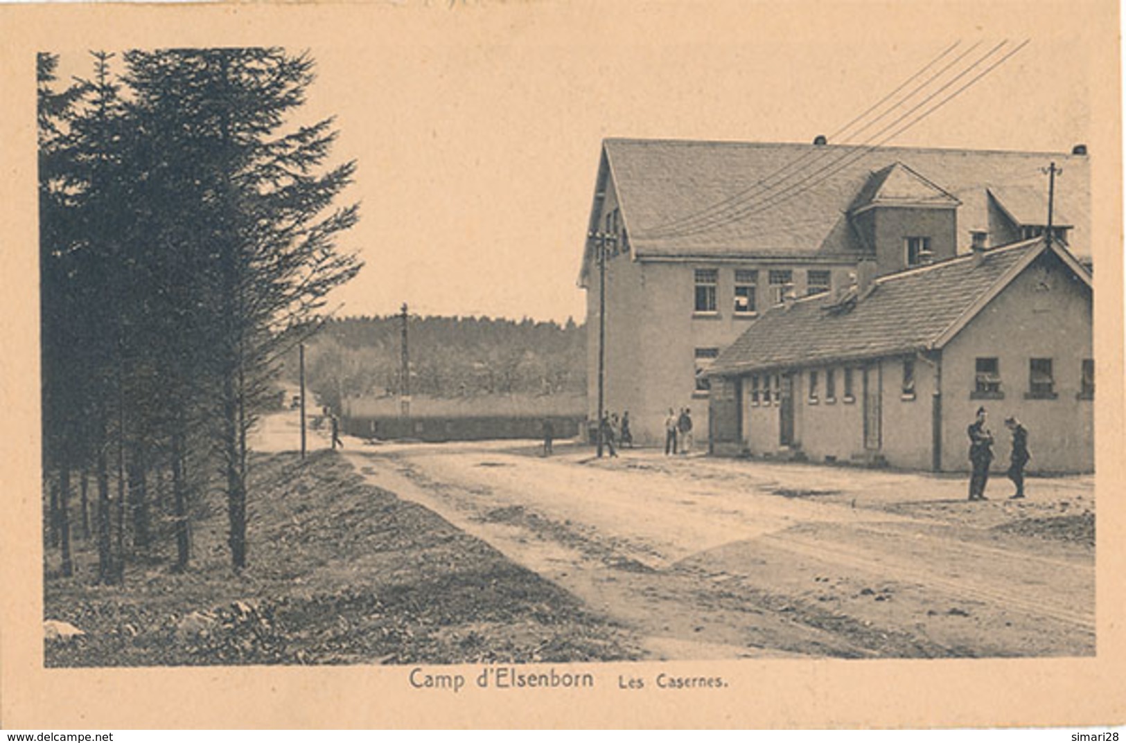 ELSENBORN - CAMP D'ELSENBORN - N° 182 - LES CASERNES - Elsenborn (camp)