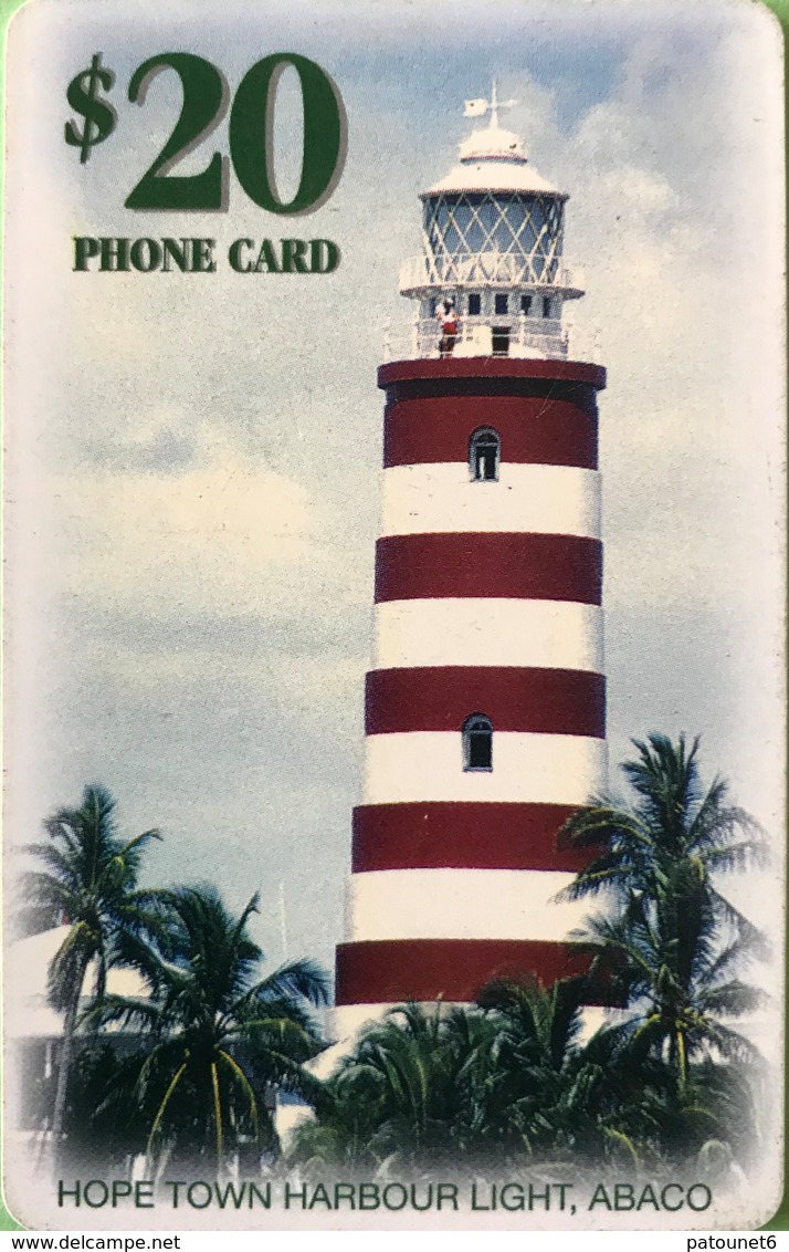 BAHAMAS  -  Phonecard  -  Batelco  - Phare -  $ 20 - Bahamas