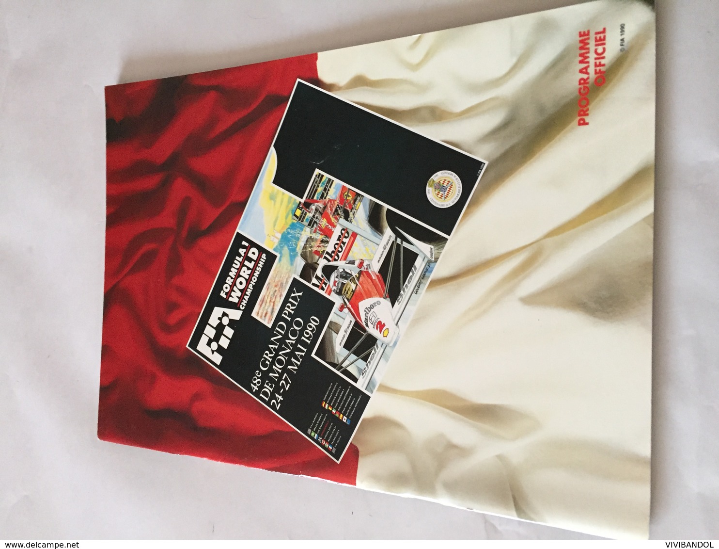 Programme OFFICIEL Du 48e Grand Prix De MONACO De F1 1990 - Automobile - F1