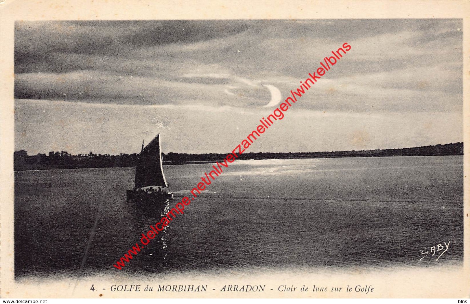 Golfe De Morbihan - Claire De Lune Sur Le Golfe - Arradon - (56) Morbihan - Arradon