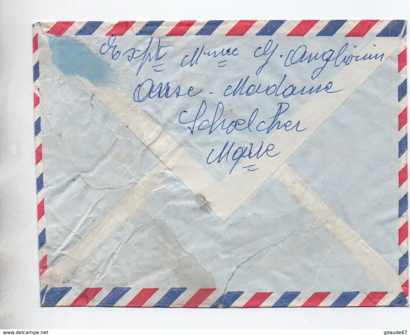 1961 - ENVELOPPE De SCHOELCHER (MARTINIQUE) - Cartas & Documentos