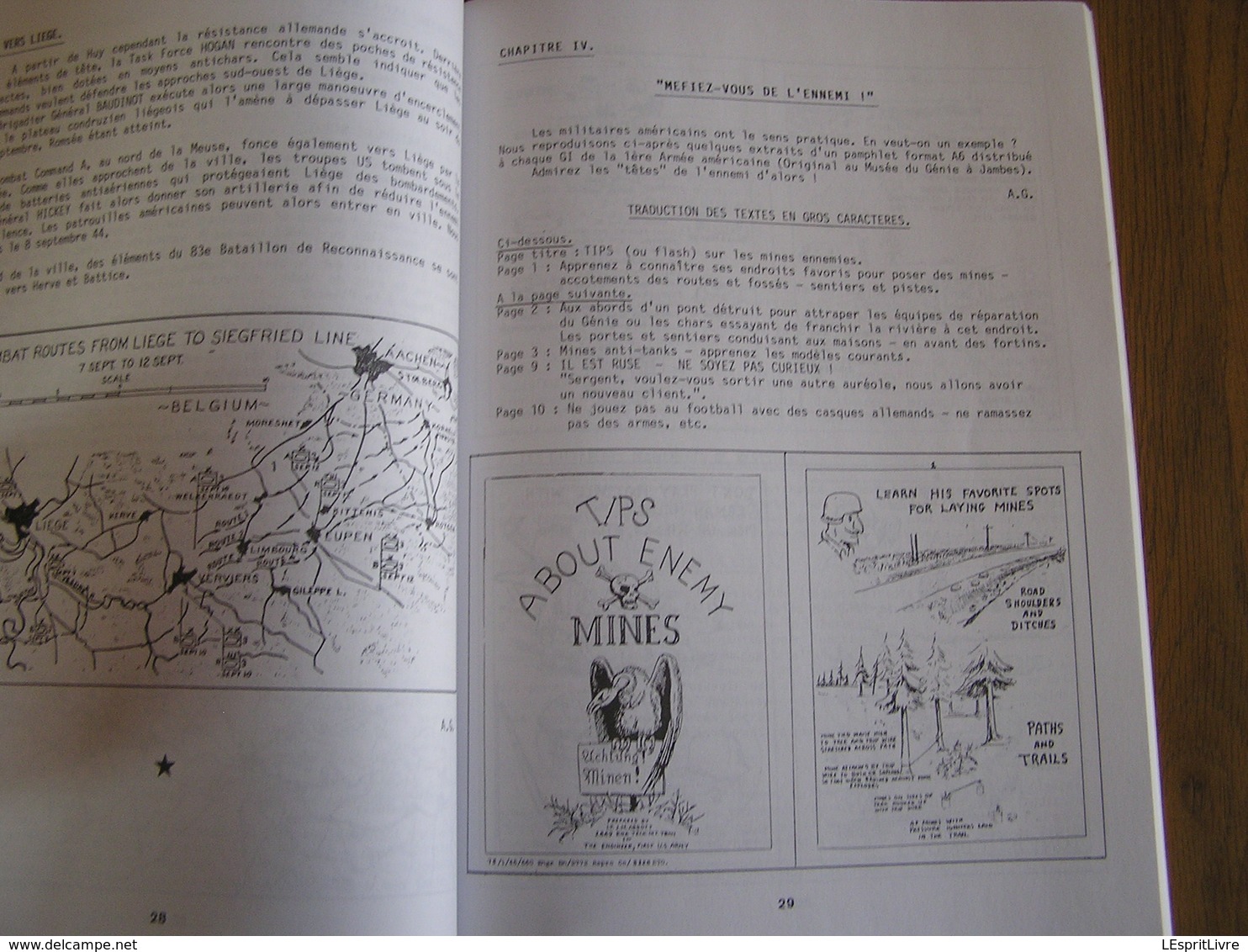 1944 1994 LIEGE LIBRE Régionalisme Guerre 40 45 Libération Réisitance Front Indépendance Camp Stalag Oflag US Army