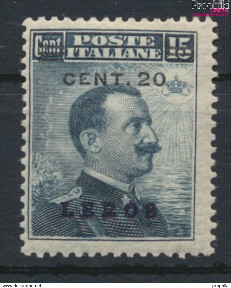 Ägäische Inseln 10V Postfrisch 1912 Aufdruckausgabe Leros (9421856 - Egée (Lero)