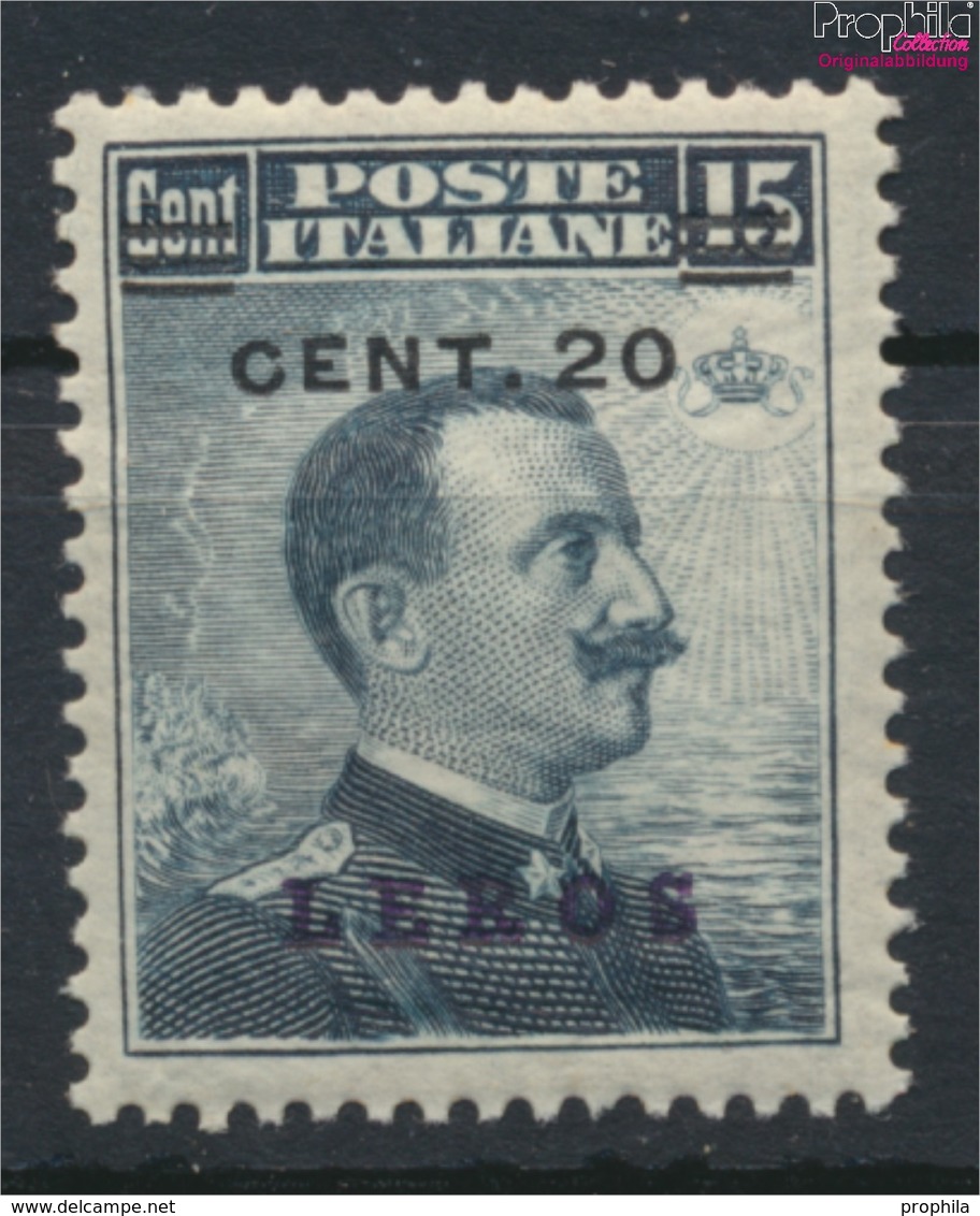 Ägäische Inseln 10V Postfrisch 1912 Aufdruckausgabe Leros (9421860 - Ägäis (Lero)