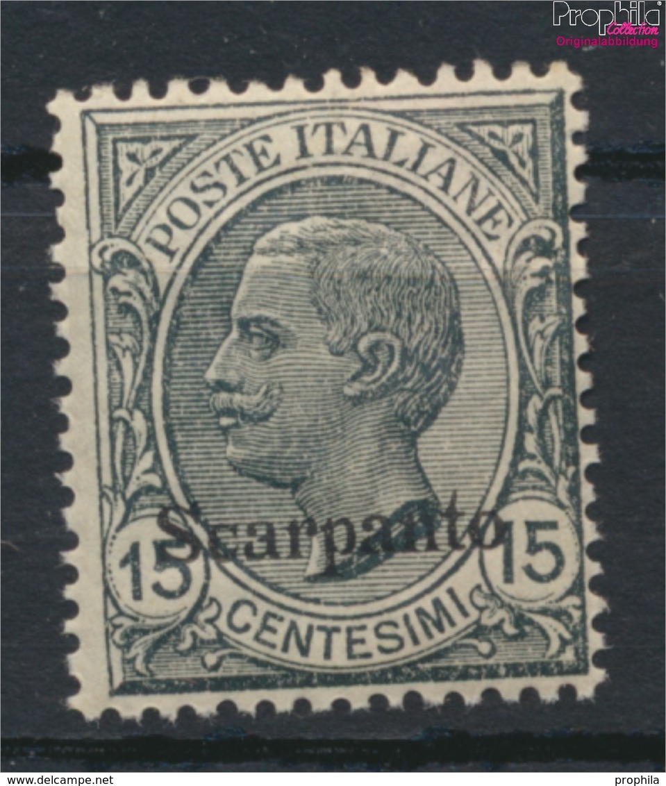 Ägäische Inseln 12XI Postfrisch 1912 Aufdruckausgabe Scarpanto (9421835 - Aegean (Scarpanto)
