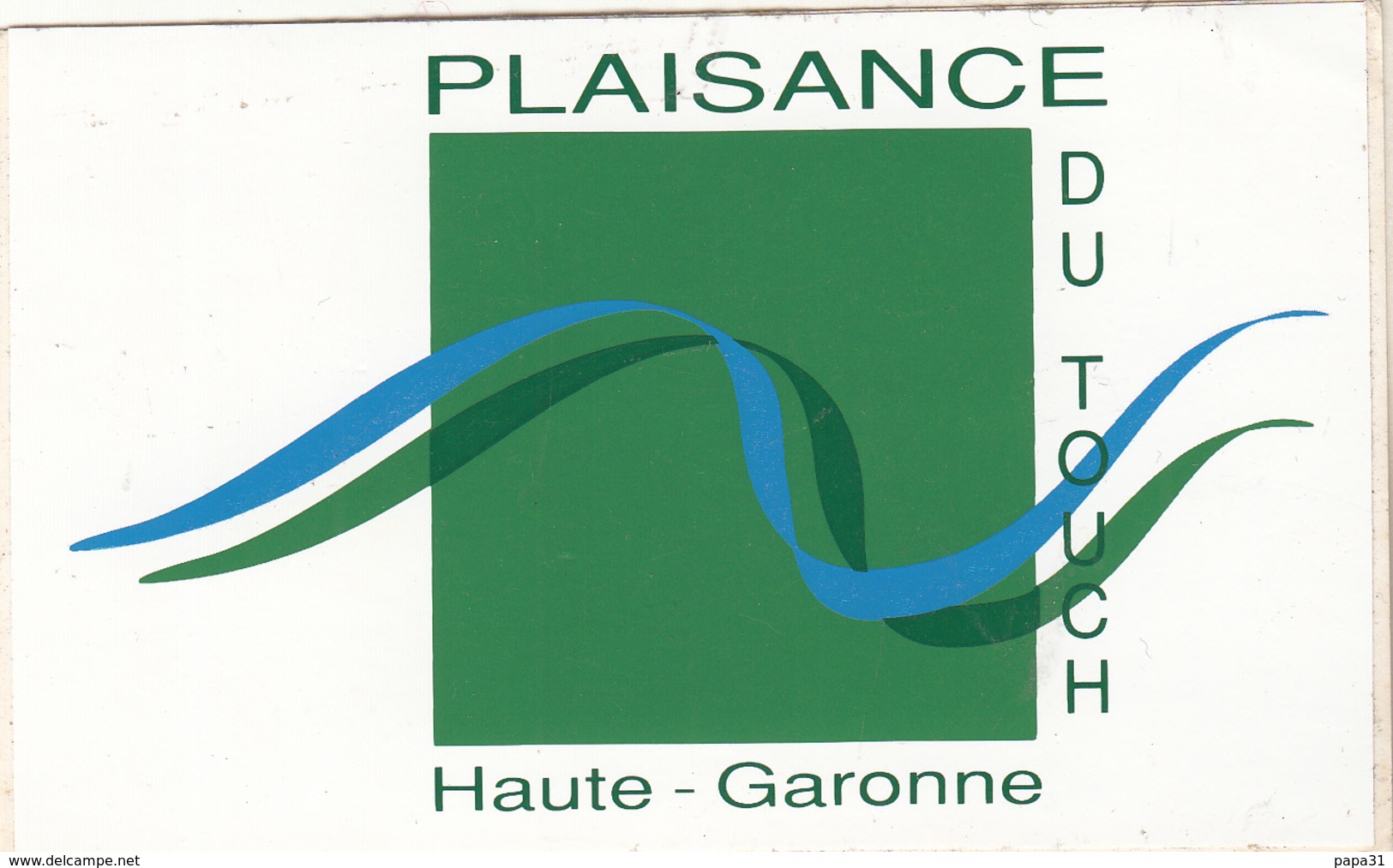 Autocollants  PLAISANCE DU TOUCH  Haute Garonne - Autocollants