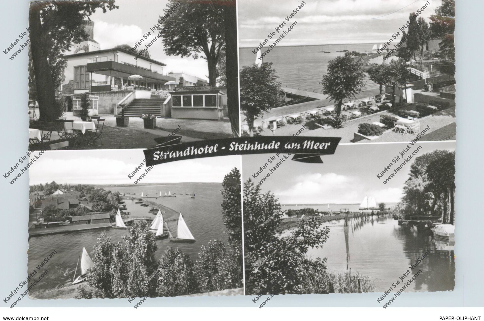 3050 STEINHUDE, Strandhotel, Hotel Deichstuben, 1958 - Steinhude