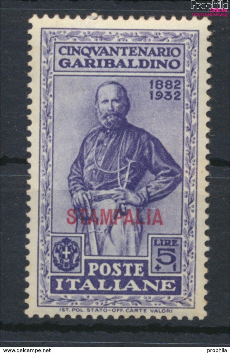 Ägäische Inseln 97XIII Postfrisch 1932 Garibaldi Aufdruckausgabe Stampalia (9421757 - Aegean (Stampalia)