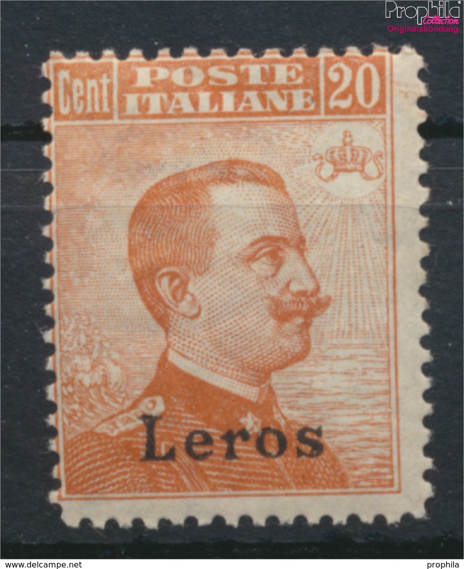 Ägäische Inseln 13V Mit Falz 1912 Aufdruckausgabe Leros (9421753 - Egée (Lero)