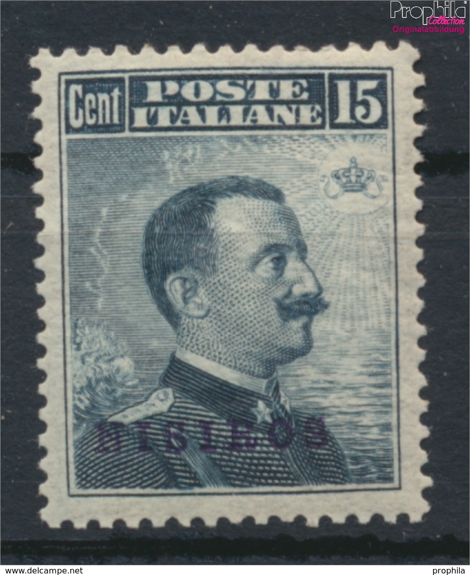 Ägäische Inseln 6VII Mit Falz 1912 Aufdruckausgabe Nisiros (9421750 - Egeo (Nisiro)
