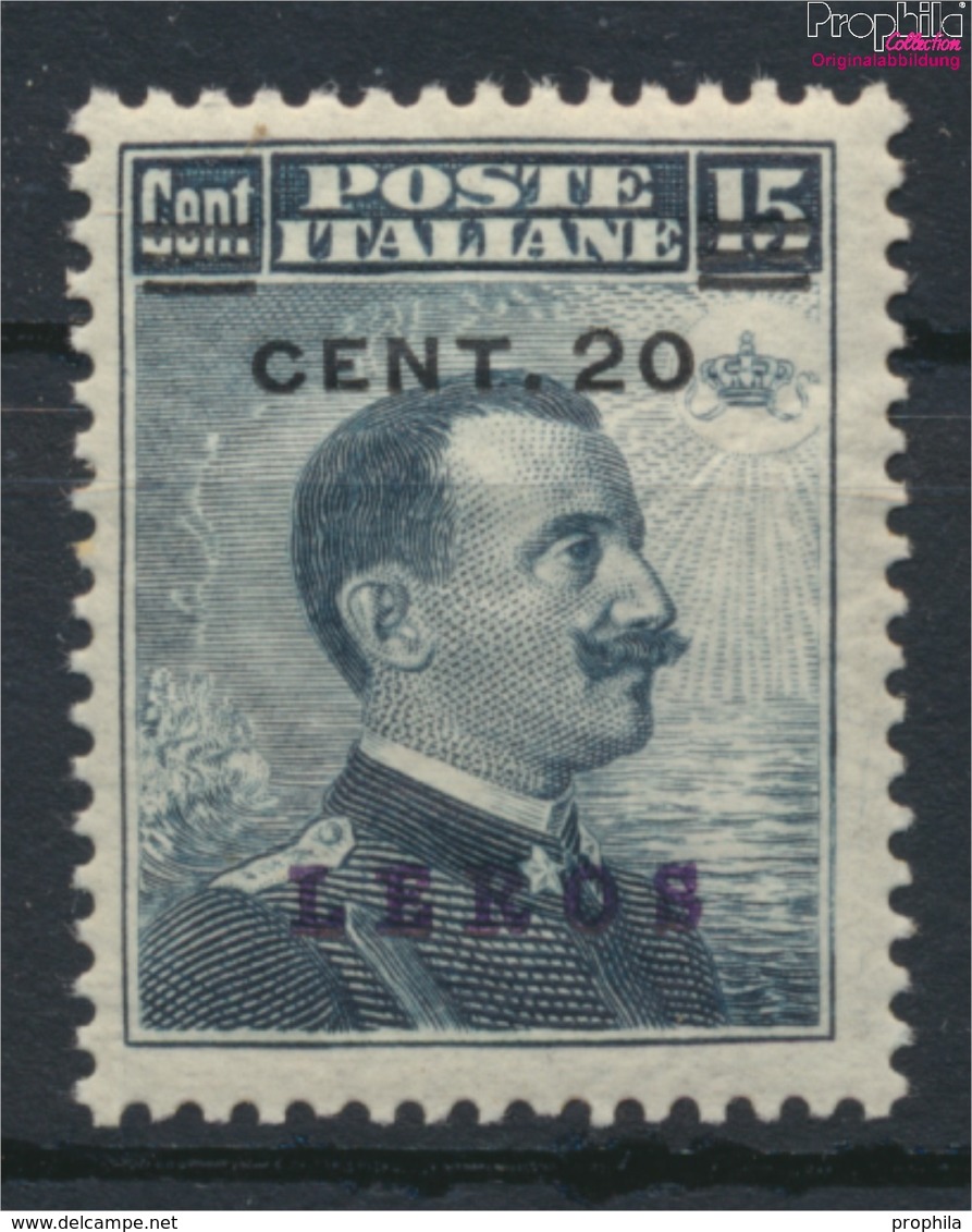 Ägäische Inseln 10V Postfrisch 1912 Aufdruckausgabe Leros (9421857 - Aegean (Lero)