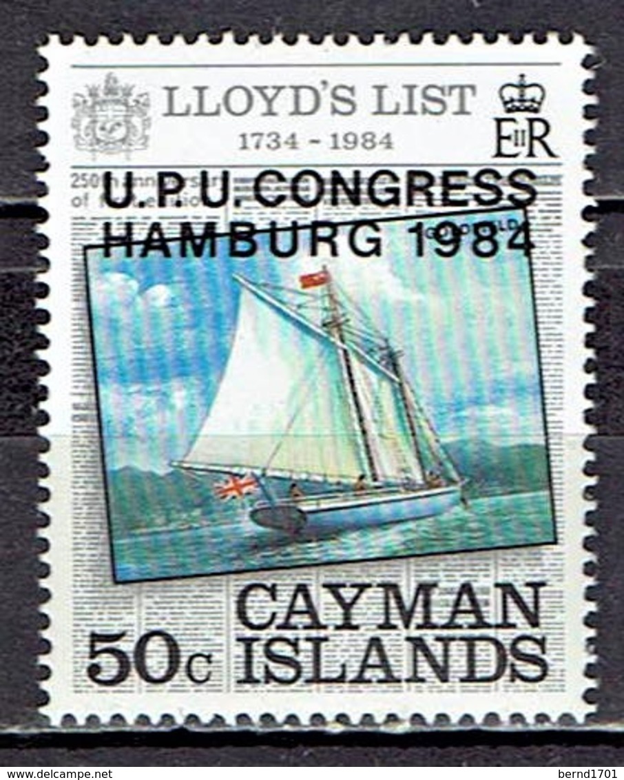 Kaiman Inseln / Cayman Islands - Mi-Nr 531 Postfrisch / MNH ** (v704) - Schiffe
