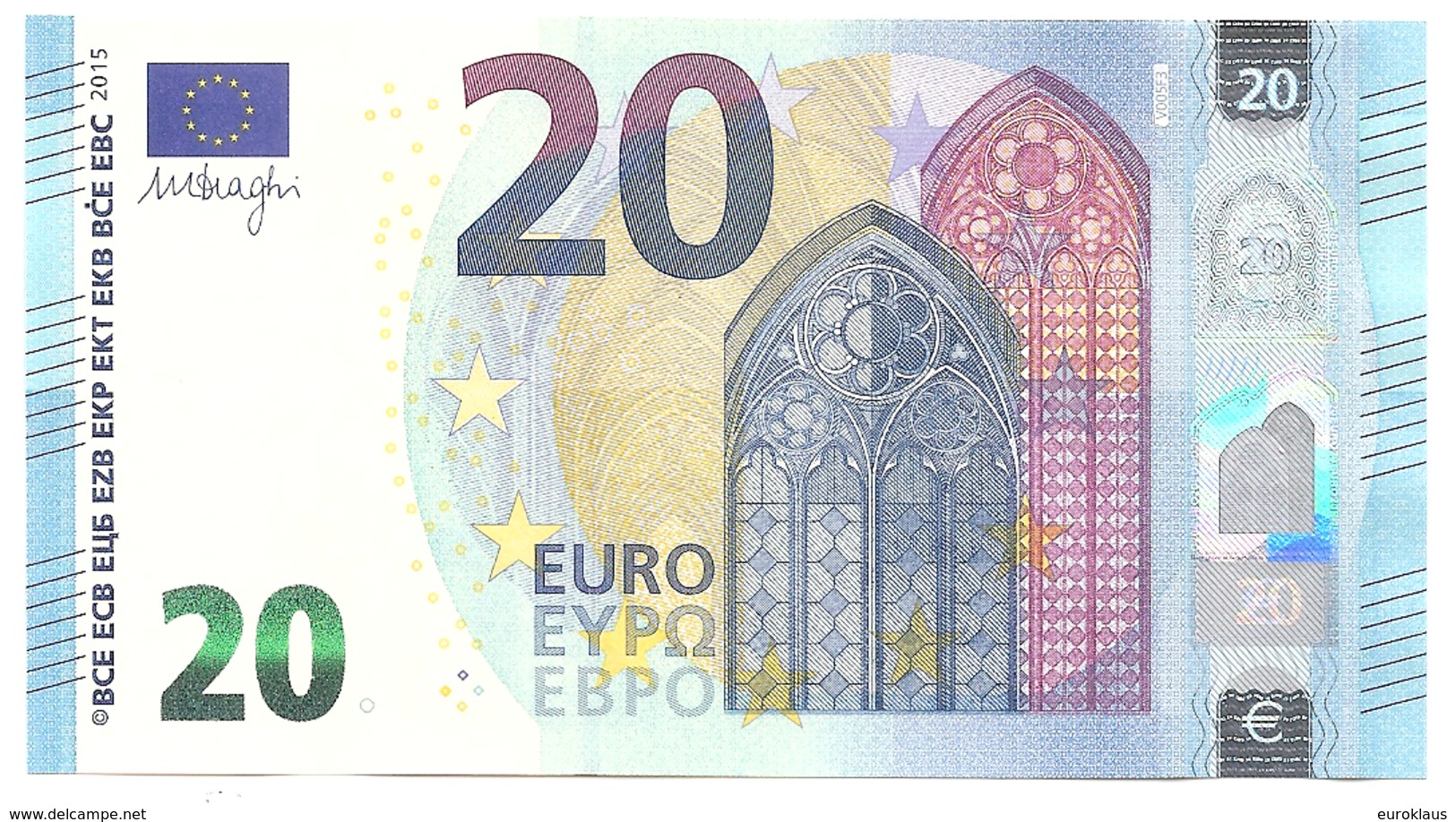 20 EURO SPAIN V005/ VH UNC NEUF - 20 Euro