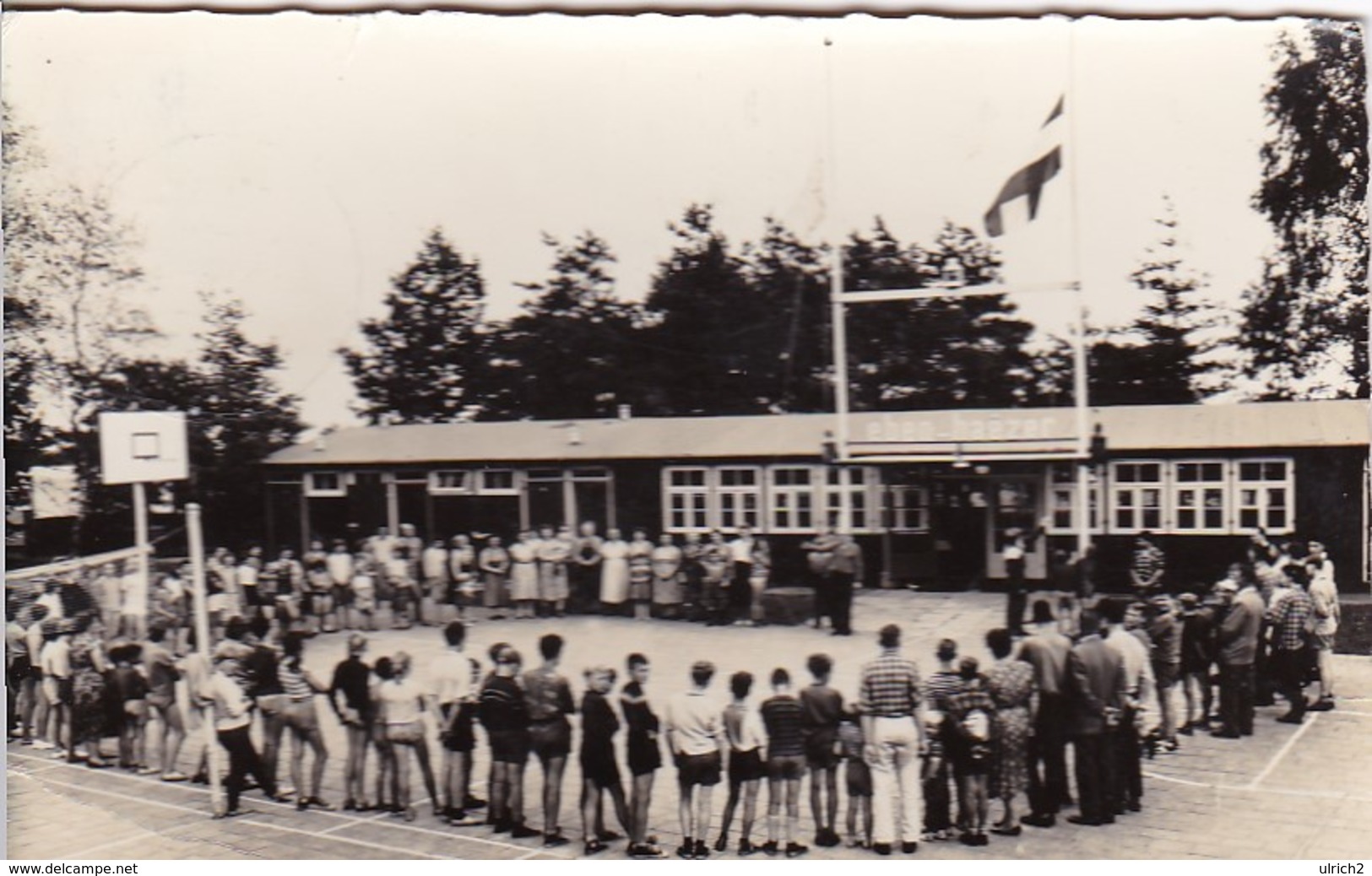 AK Maarn - Kamp Eben Haezer - Dagopening - Vlaghijsen - 1961  (48654) - Maarn