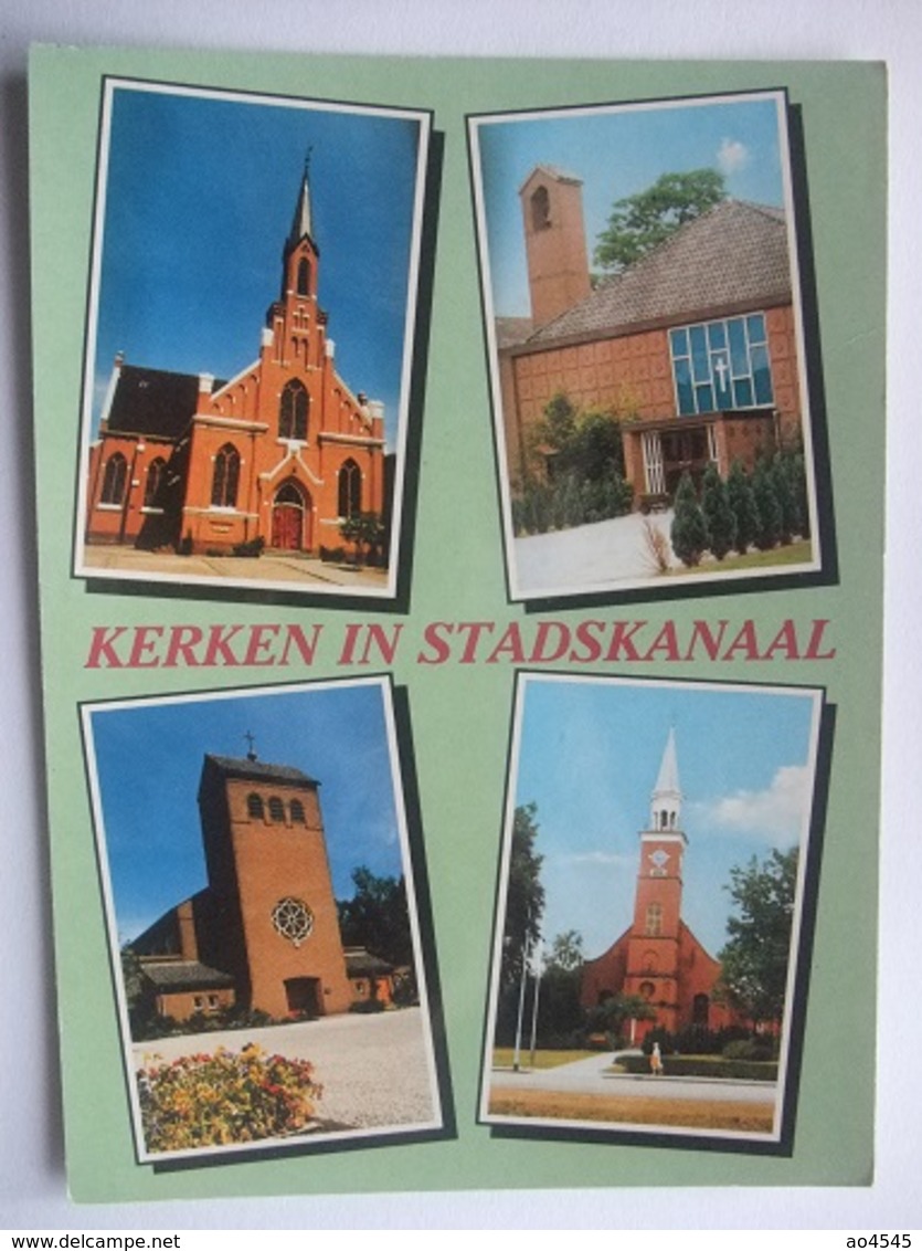 N80 Ansichtkaart Kerken In Stadskanaal - Stadskanaal