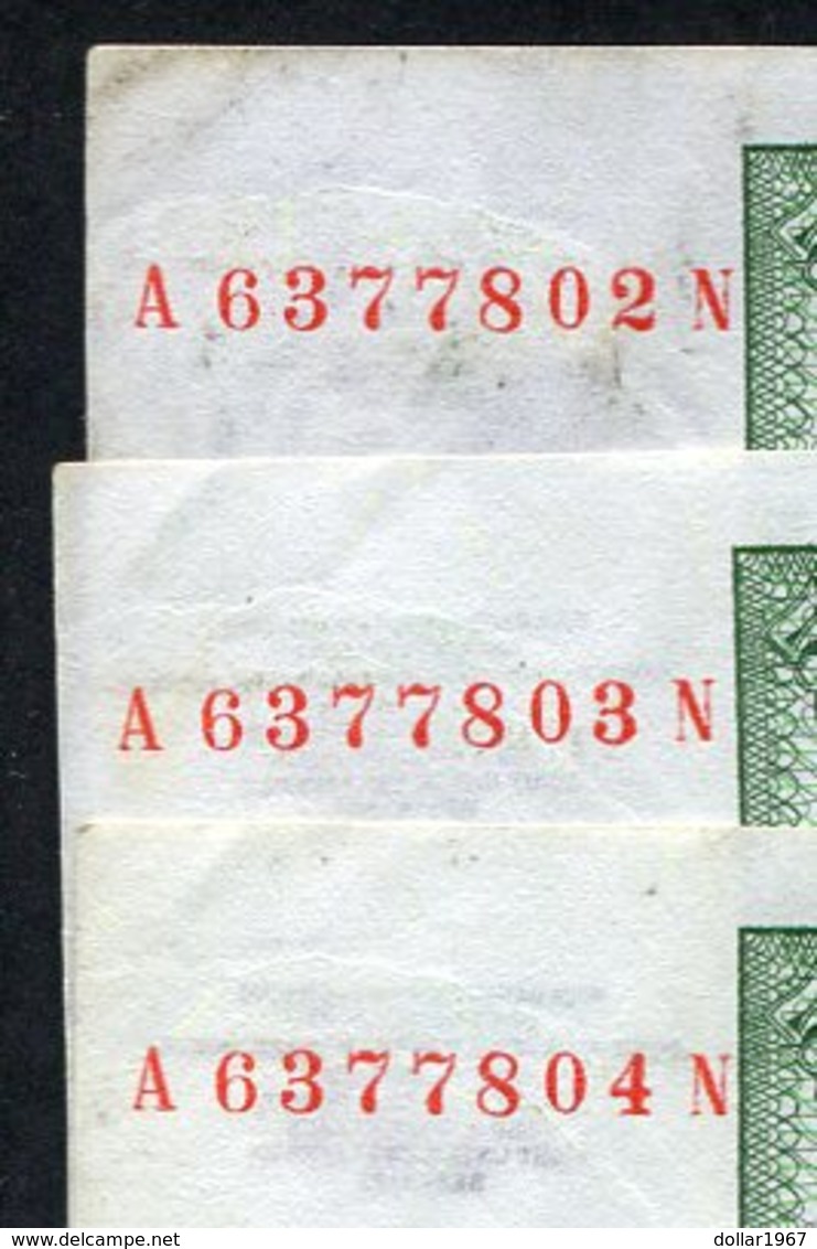 3 X 5 Dm / Deutsche Mark / Bundesbanknote - 2-1-1960. A - See The 2 Scans For Condition.(Originalscan ) - 5 DM