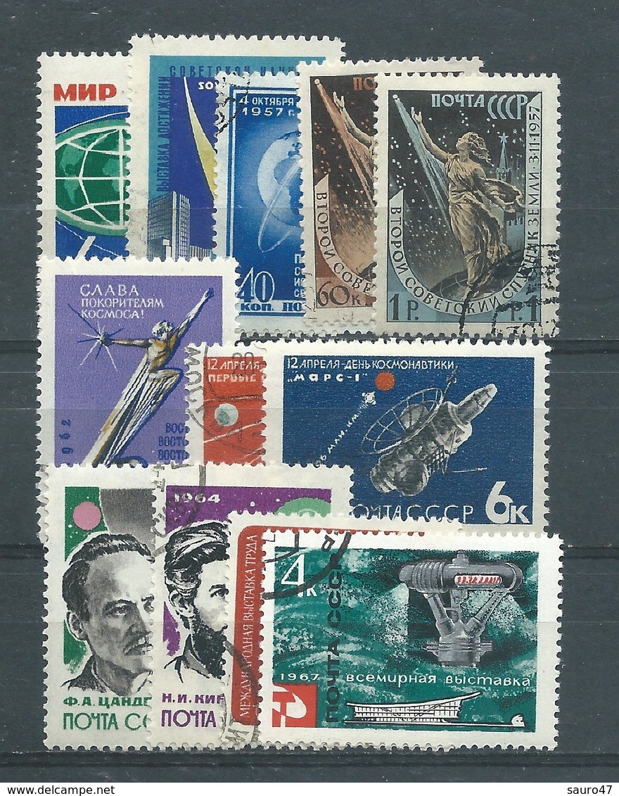 RU046 Russia  - Lotto Soggetti Vari  12 V.  - Usato - Collections