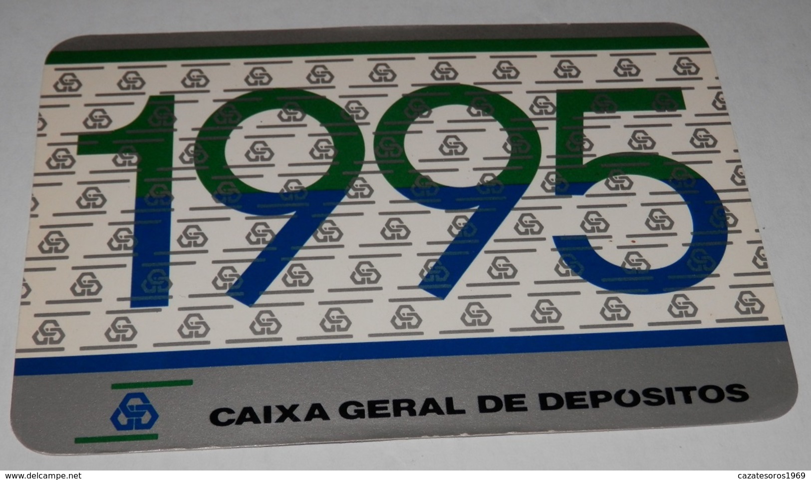 PETIT  CALENDRIER DE LE BANQUE CAIXA GERAL DE DEPOSITOS - 1995 - Petit Format : 1981-90