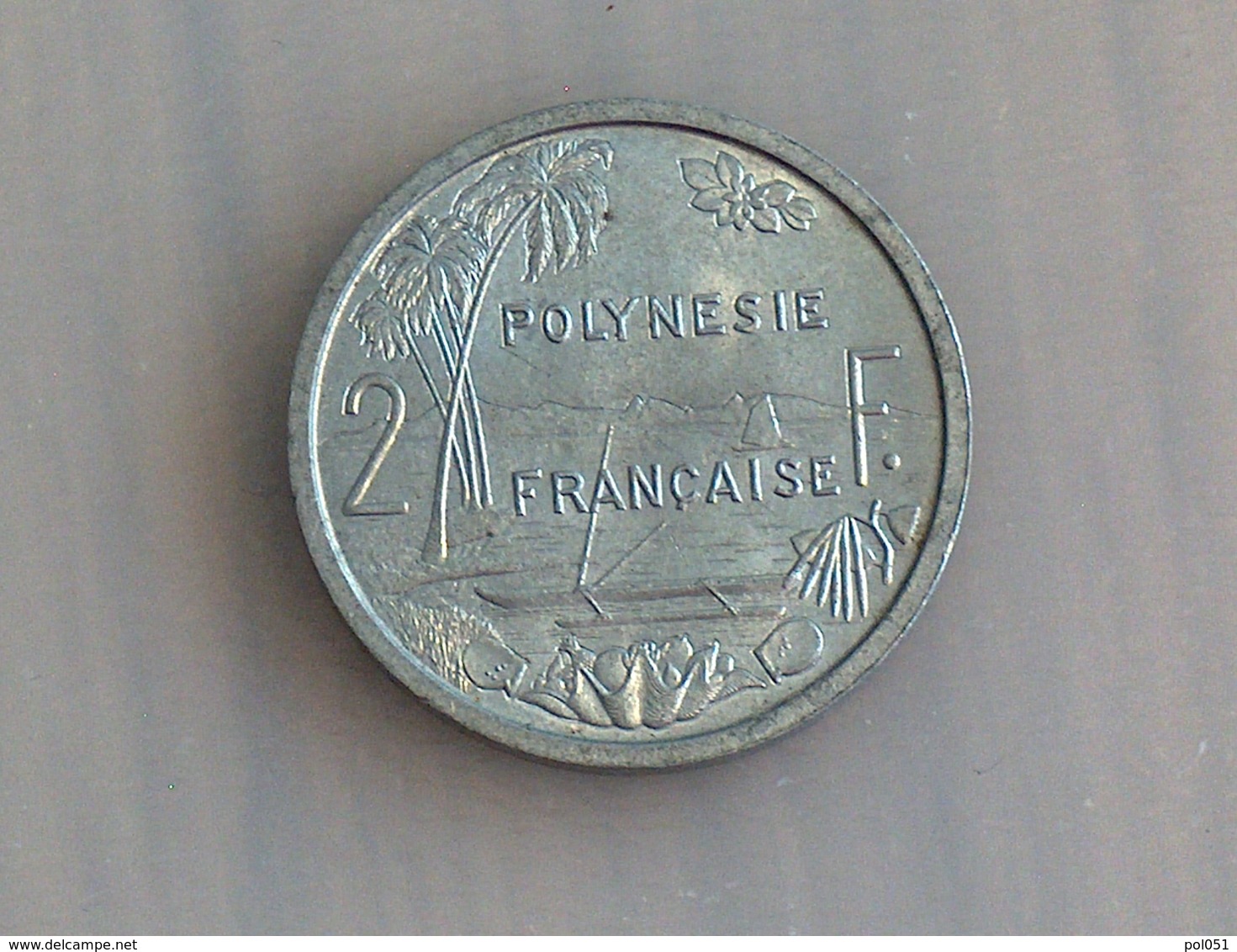 Polynesie Française 2 Francs 1965 - Polynésie Française