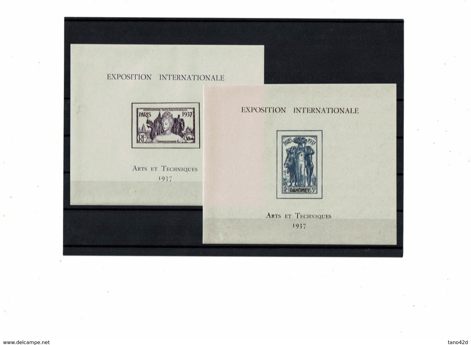 CTN62/DIV - GRANDES SERIES COLONIALES -EXPO INT.LE 1937 24 BF ** TTB COTE EUR 630 - 1937 Exposition Internationale De Paris