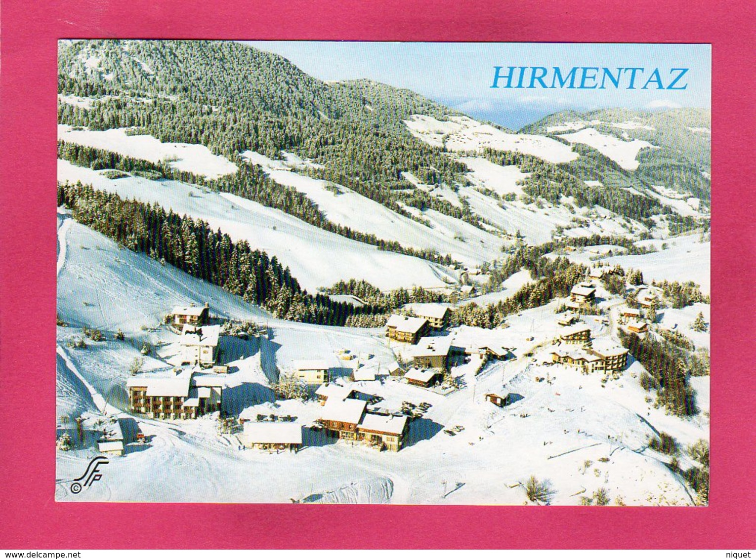 74 Haute Savoie, BELLEVAUX-HIRMENTAZ, La Station Et Ses Hôtels, Neige, (R. Pellet) - Bellevaux