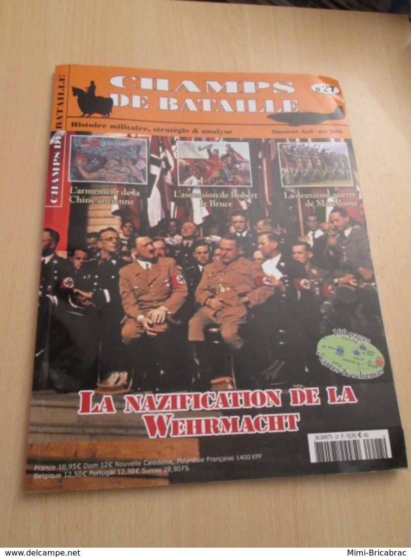 AVICOV : Revue En Excellent état CHAMPS DE BATAILLE N°27 De 2009. Valait 10,95 € !!! - Guerre 1939-45