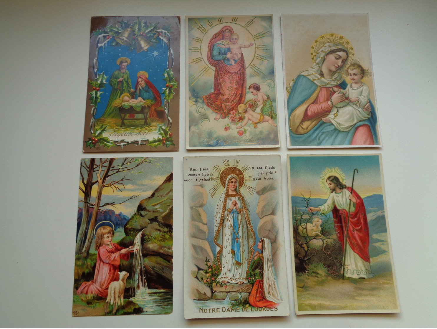 Beau Lot De 60 Cartes Postales De Fantaisie  Religion  Foi    Mooi Lot Van 60 Postkaarten Fantasie  Godsdienst  Geloof - 5 - 99 Karten