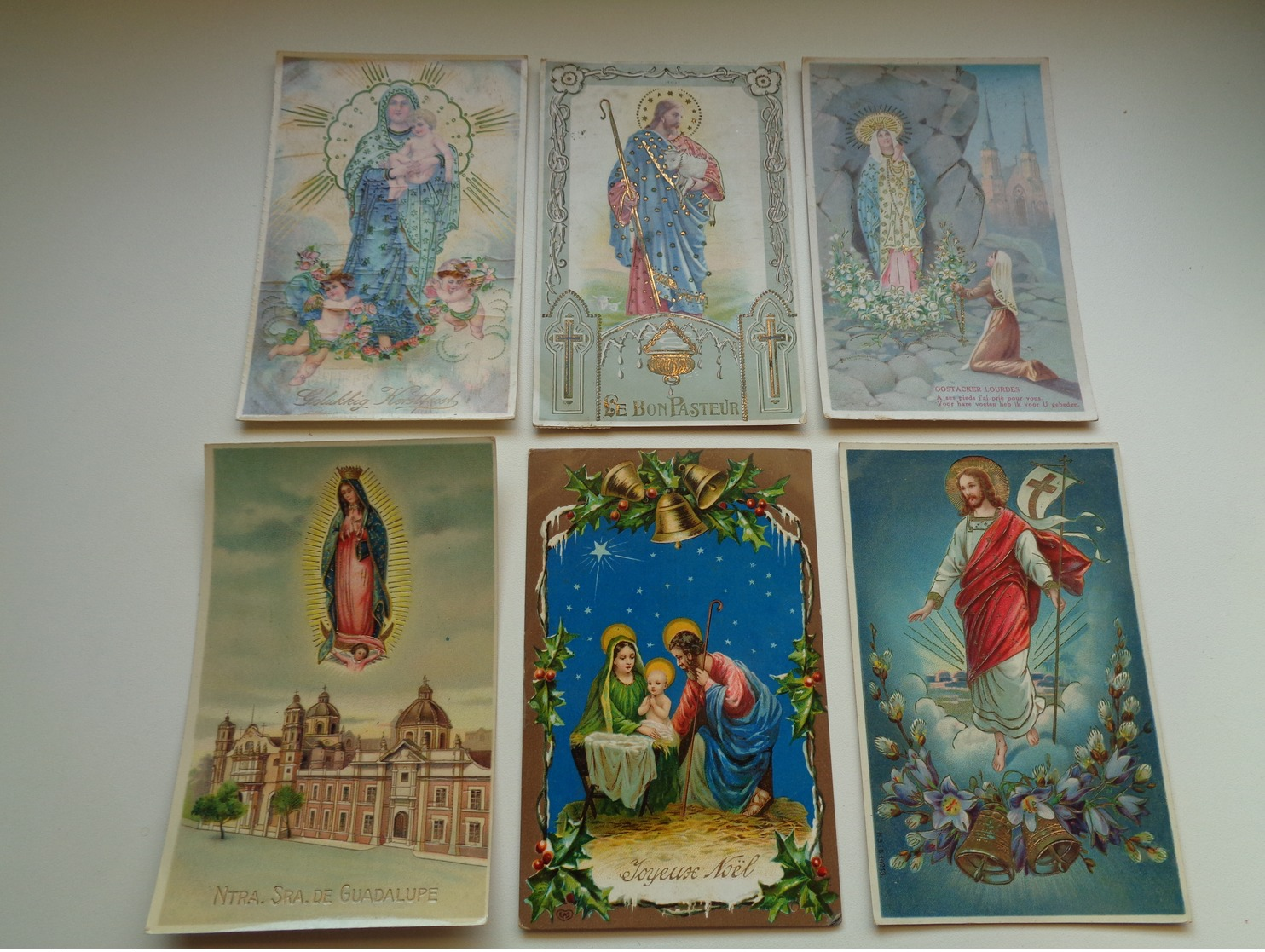 Beau Lot De 60 Cartes Postales De Fantaisie  Religion  Foi    Mooi Lot Van 60 Postkaarten Fantasie  Godsdienst  Geloof - 5 - 99 Karten