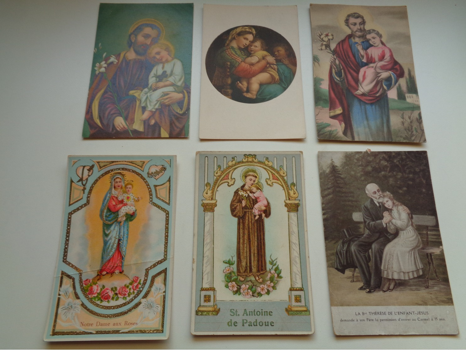 Beau lot de 60 cartes postales de fantaisie  religion  foi    Mooi lot van 60 postkaarten fantasie  godsdienst  geloof