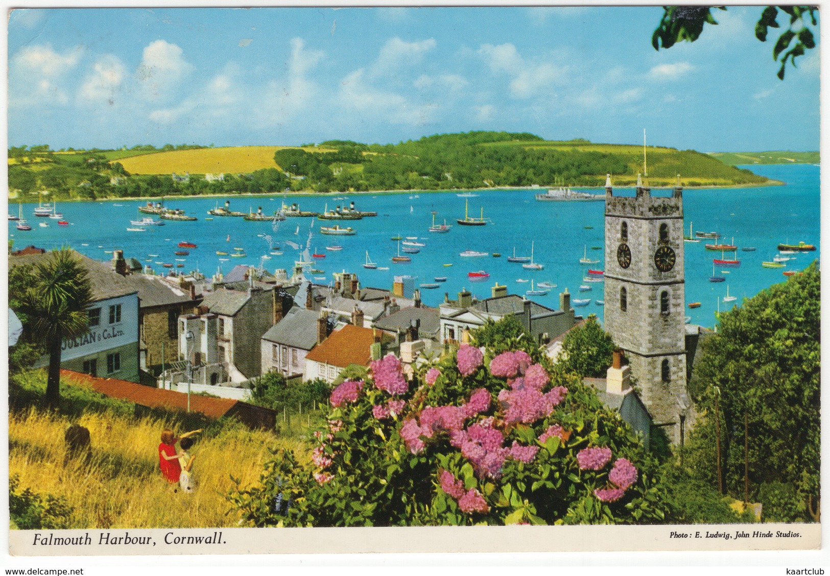 Falmouth Harbour, Cornwall. - (John Hinde Postcard) - Falmouth