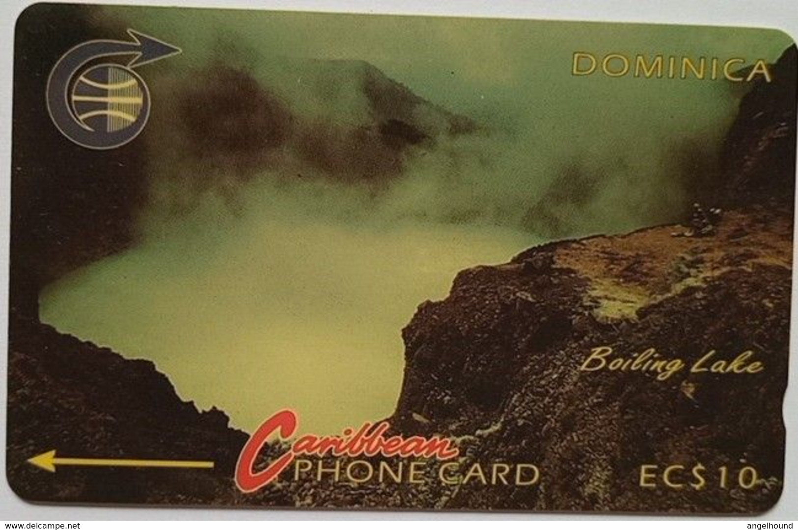 Dominica Cable And Wireless 3CDMA  EC$10 " Boiling Lake " - Dominica