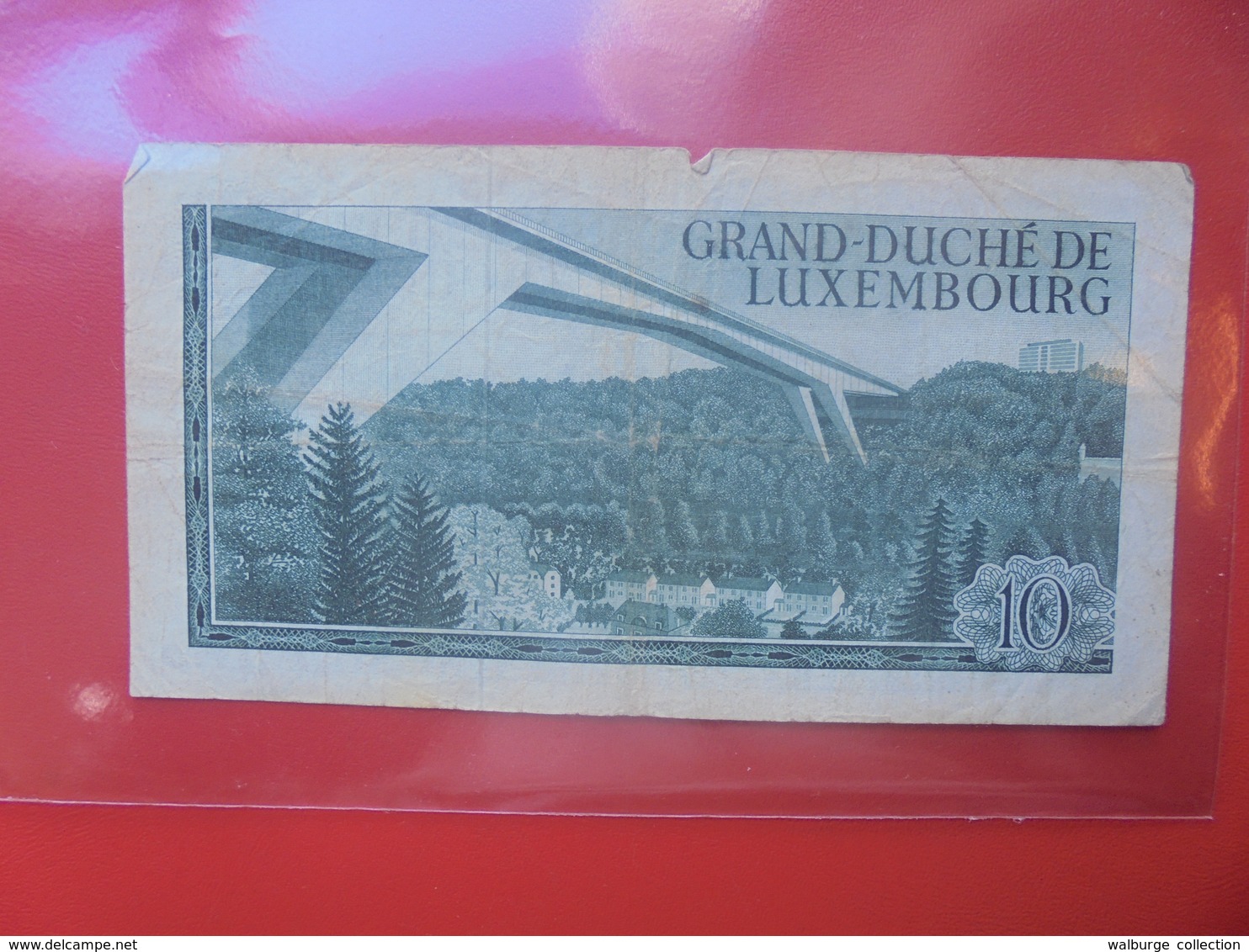 LUXEMBOURG 10 FRANCS 1967 CIRCULER (B.9) - Luxembourg